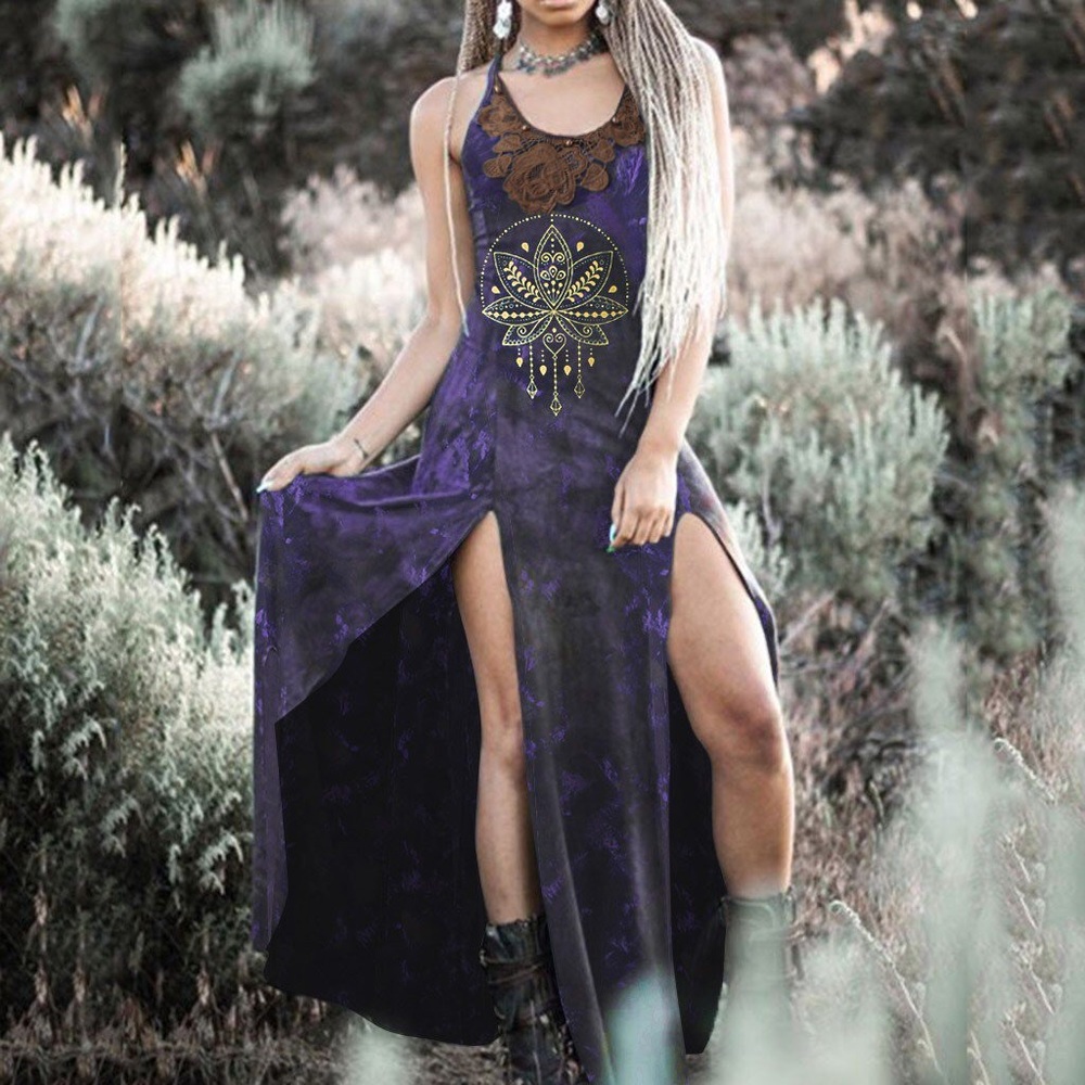 Retro tribal dress 👗